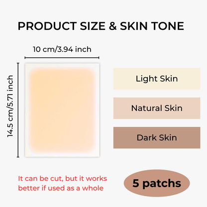 SakuraTape Tattoo Cover Patch – Multiple Sizes, Multiple Shades